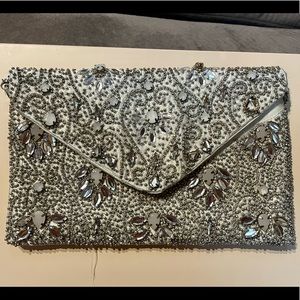 crystal bridal/ special occasion clutch/ crossbody